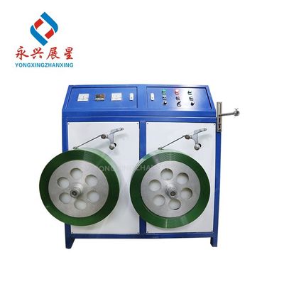 Ποιότητα  High Stability Automatic Double-station PET Strap Rewinding Machine for Industrial Use εργοστάσιο
