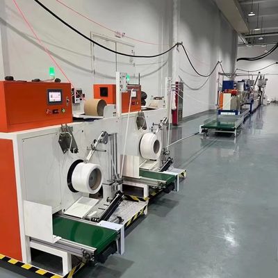 αυτόματη γρήγορη ταχύτητα pp strapping Winder Machine καλή ποιότητα κυλίνδρων