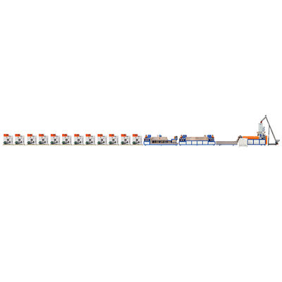 Αλυσίδα παραγωγής μίας βίδες PP 200-300 KG/h Πλήρως αυτόματη