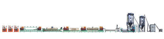 Καλή τιμή PLC Κινεζικό/Αγγλικό Σύστημα Ελέγχου Μηχανή Παραγωγής PET Strap για Προσαρμοσμένη Παραγωγή σε απευθείας σύνδεση