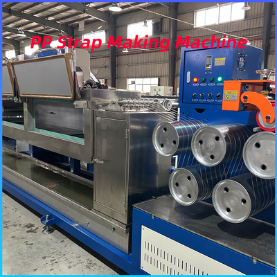 Καλή τιμή Γραμμή παραγωγής PP Strapping Band Factory High Speed ​​PP Strap Extrusion Line σε απευθείας σύνδεση